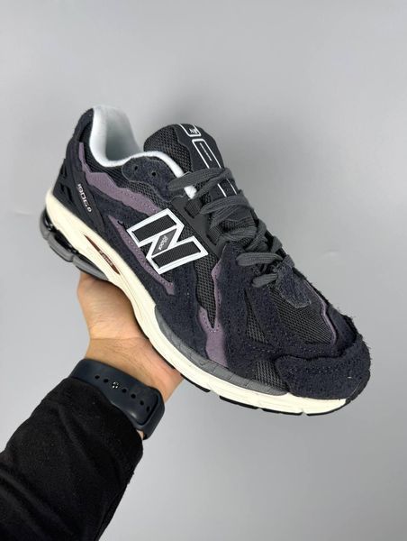 Чоловічі чорні кросівки New Balance 1906 Black Grey Purple х Нью Беланс 41 ALL18245 фото