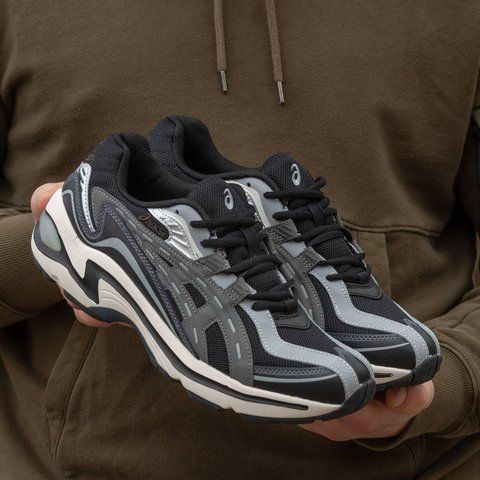 Чорні кросівки унісекс Asics Gel Preleus Black Grey White х Ассікс 37 ALL16451 фото