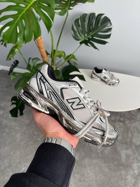 Чоловічі сірі кросівки New Balance 509 Silver Black Custom х Нью Беланс ALL22950 фото