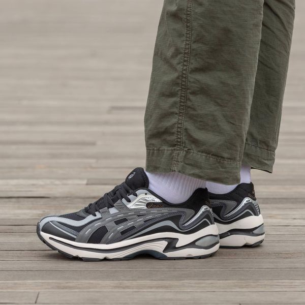 Чорні кросівки унісекс Asics Gel Preleus Black Grey White х Ассікс 37 ALL16451 фото