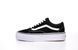 Кросівки жіночі Ванс Олд Скул Vans Old Skool Black White Platform Premium 37 ALL08980 фото 1