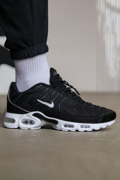 Чоловічі чорні кросівки Nike Air Max TN Plus Black White х Ейр Макс ТН 42 ALL19815 фото
