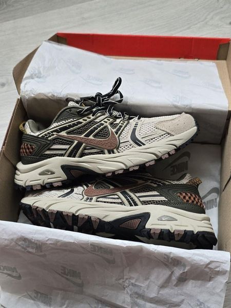 Чоловічі коричневі кросівки Nike V2K Run Ivory Brown х Найк 42 ALL24596 фото