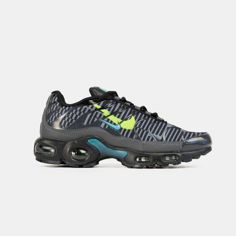 Чоловічі чорні кросівки Nike Air Tn Plus Black Grey Green Blue х Ейр Макс ТН 41 ALL12769 фото