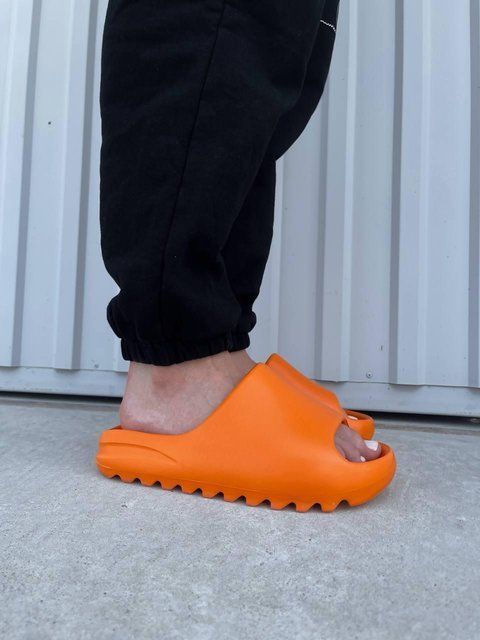 Помаранчеві капці Адідас Їзі Слайд жіночі Adidas Yeezy Slide Orange 37 ALL06757W фото