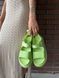 Жіночі салатові сандалії Ugg Goldenglow Sandals Light Green x Угг Сандалс 36 ALL17576 фото 8
