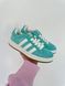 Жіночі кросівки Adidas Campus Mint White x Адидас Кампус 39 ALL16178 фото 1