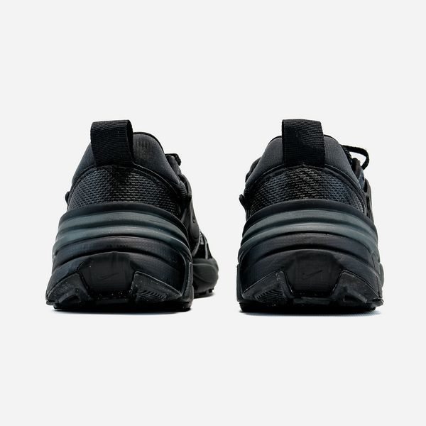 Чорні кросівки унісекс Nike V2K Run Black Dark Smoke Grey х Ейр Макс 36 ALL19059 фото