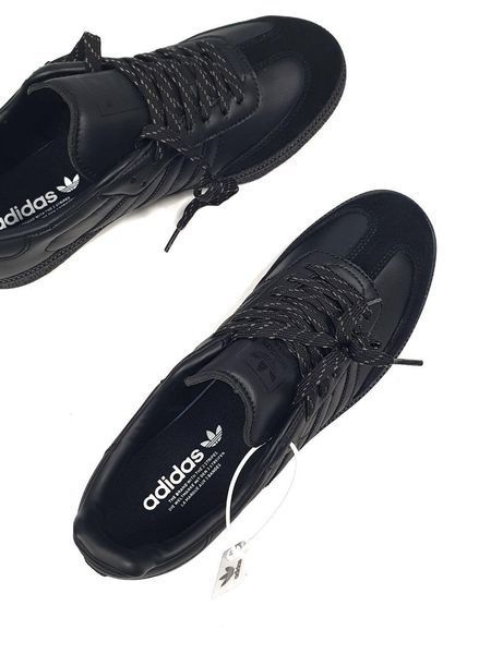 Чорні кросівки Adidas Samba Human Race &laquo;Core Black&raquo; Pharrell Williams x Адідас Самба 36 ALL13379 фото