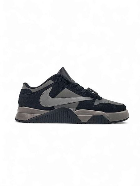 Чоловічі сірі кросівки Nike Air Jordan Cut The Check Travis Scott Grey Black х Джордан 41 ALL14668 фото