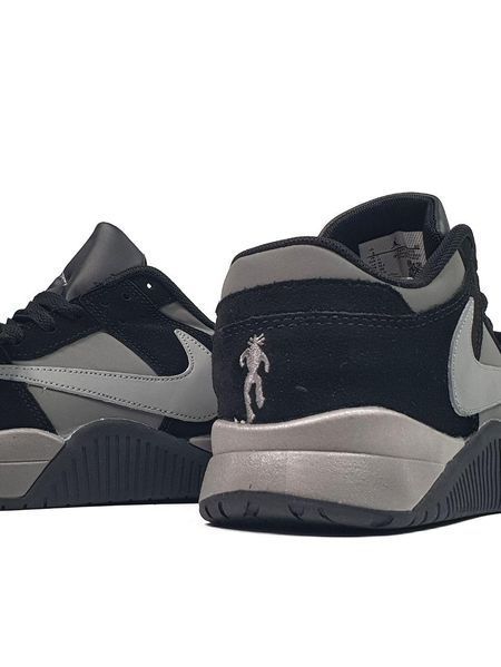 Чоловічі сірі кросівки Nike Air Jordan Cut The Check Travis Scott Grey Black х Джордан 41 ALL14668 фото