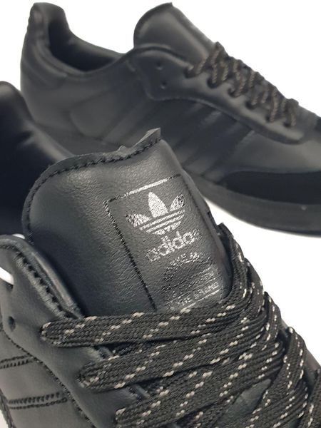 Чорні кросівки Adidas Samba Human Race &laquo;Core Black&raquo; Pharrell Williams x Адідас Самба 36 ALL13379 фото
