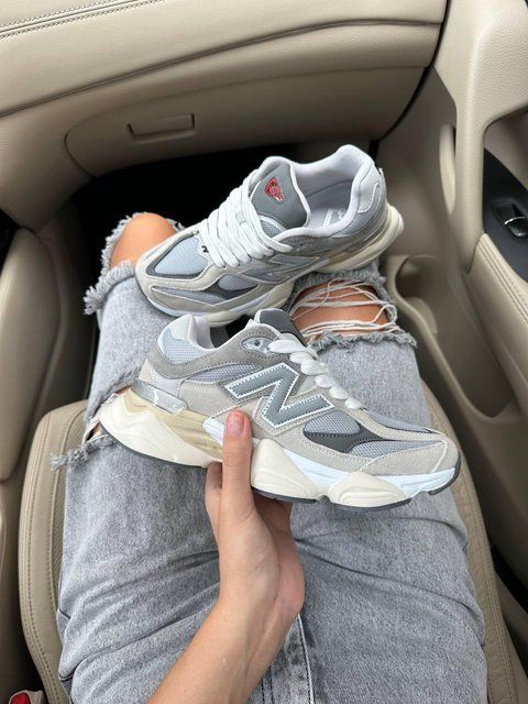 Жіночі сірі кросівки New Balance 9060 Grey х Нью Беланс 36 ALL18465 фото