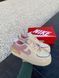 Бежеві шкіряні кросівки Найк Ейр Форс Шедов унісекс Nike Air Force Shadow Cashmere 36 ALL08035W фото 1