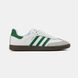 Білі кросівки Adidas Samba White Green x Адідас Самба 36 ALL11422 фото 2