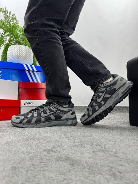 Чоловічі сірі кросівки Nike P-6000 Grey Black х Найк 41 ALL24617 фото