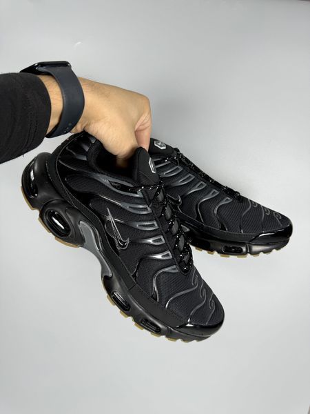 Чоловічі чорні кросівки Nike Air Max TN Black Gum х Ейр Макс ТН 41 ALL18212 фото