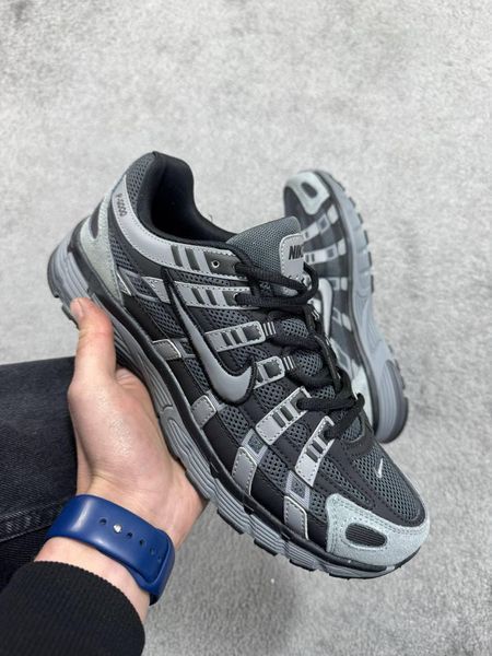 Чоловічі сірі кросівки Nike P-6000 Grey Black х Найк 41 ALL24617 фото