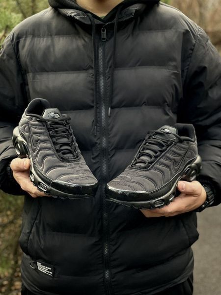 Чоловічі чорні кросівки Nike Air Max TN Black Gum х Ейр Макс ТН 41 ALL18212 фото