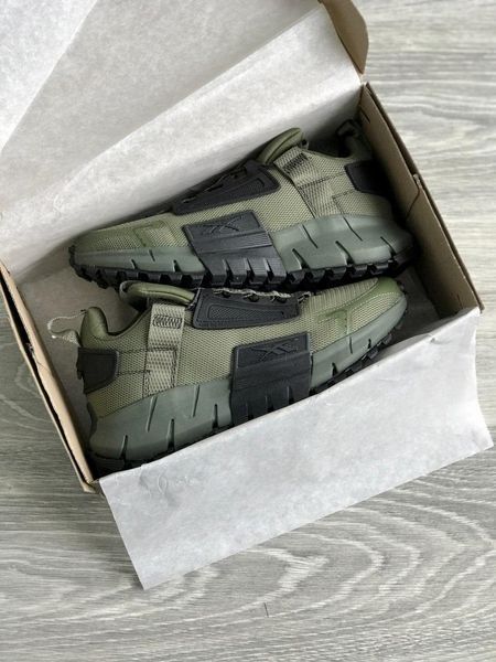 Чоловічі кросівки хакі Reebok Zig Kinetica Edge Khaki х Рібок 41 ALL21414 фото