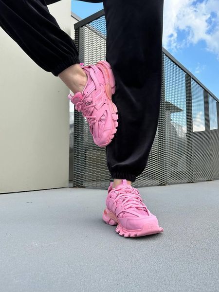 Рожеві кросівки Balenciaga Track 3.0 Pink x Баленсіага Трек 36 ALL06235 фото