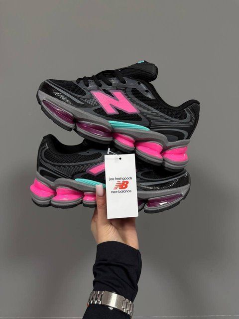 Чорні жіночі кросівки New Balance ABZORB 2000 Black Grey Pink х Нью Беланс 36 ALL24178 фото