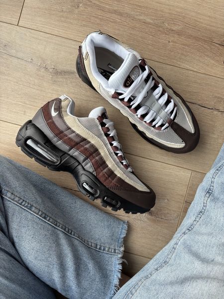 Коричневі чоловічі кросівки Nike Air Max 95 OG Velvet Brown х Ейр Макс 40 ALL23948 фото