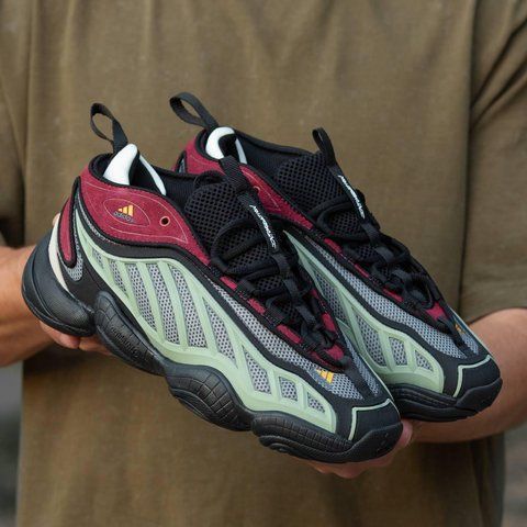 Чоловічі зелені кросівки Adidas Yeezy 500 Mib Green Red Black х Адідас Ізі Буст 41 ALL18315 фото