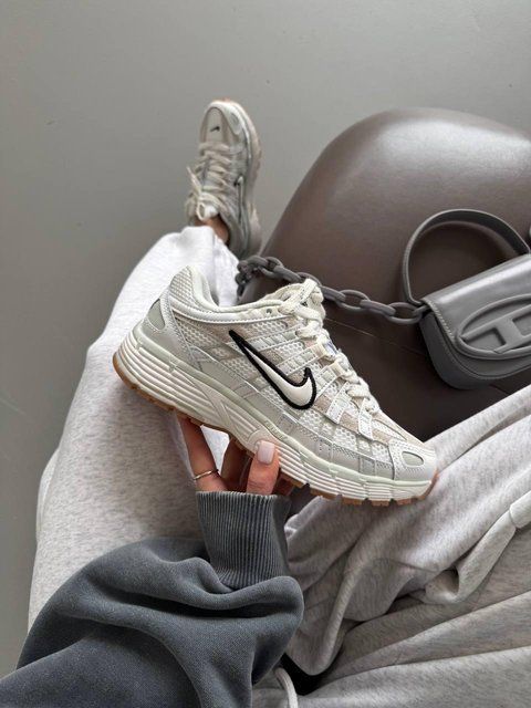 Білі кросівки унісекс Nike P-6000 White Black х Найк 36 ALL20130 фото