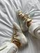 Сірі кросівки унісекс Nike SB Dunk Low Off White Grey Yellow Lot 37/50 х Данк 36 ALL12266 фото 9