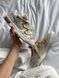 Сірі кросівки унісекс Nike SB Dunk Low Off White Grey Yellow Lot 37/50 х Данк 36 ALL12266 фото 8