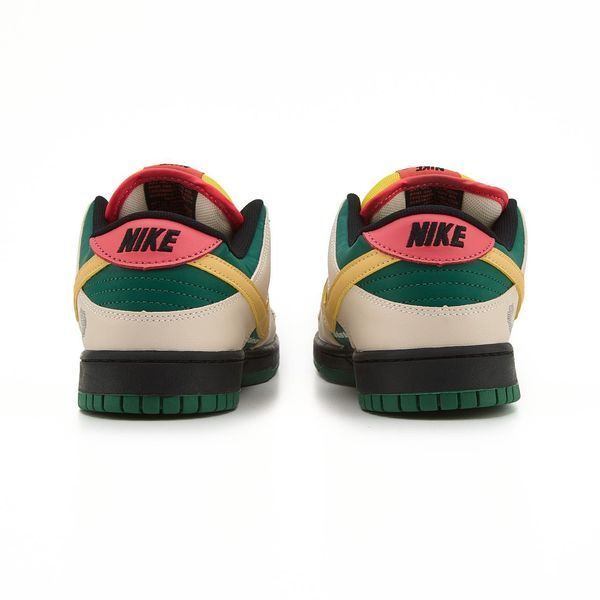Бежеві кросівки унісекс Nike SB Dunk Low Stussy Racer Custom х Дан 38 ALL23539 фото