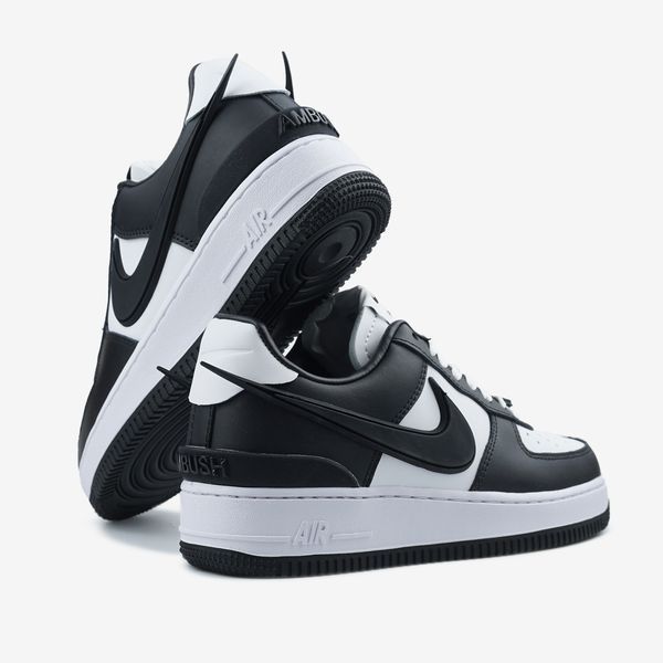Чорно-білі кросівки унісекс Nike Air Force 1 Low Ambush Black White х Найк Ейр Форс 36 ALL13941 фото
