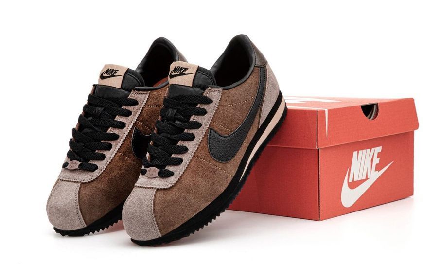 Жіночі коричневі кросівки Nike Cortez Brown Black х Кортез 36 ALL20740 фото
