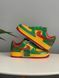 Чоловічі жовто-зелені кросівки Nike Air Force 1 Low Lil Yachty Concrete Boys-Lucky Green х Найк Ейр Форс 41 ALL22080 фото 8