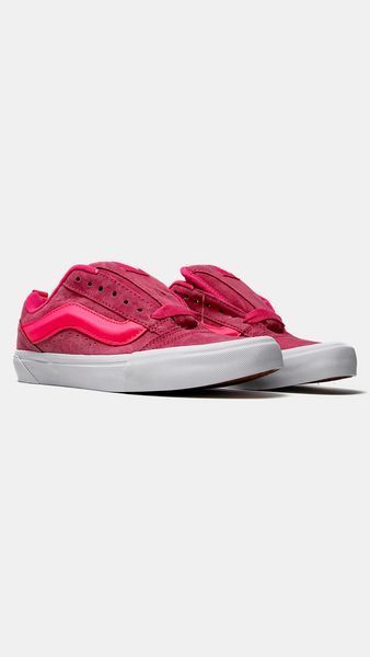 Рожеві кеди Vans KNU Skool Pink White Platform х Ванс 38 ALL13232 фото