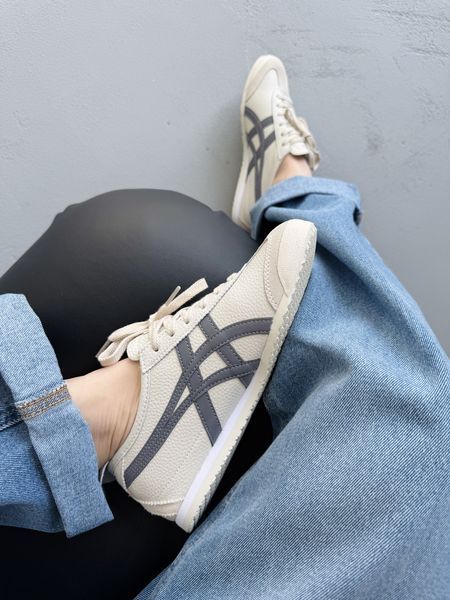Бежеві кросівки унісекс Asics Onitsuka Tiger Mexico Beige х Асікс 36 ALL20927 фото