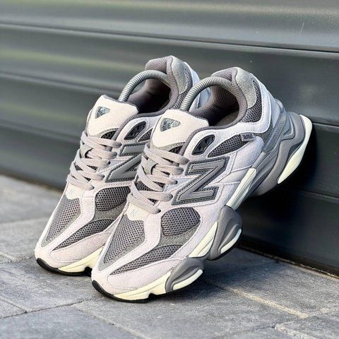 Сірі кросівки унісекс New Balance 9060 Grey х Нью Беланс 37 ALL22037 фото
