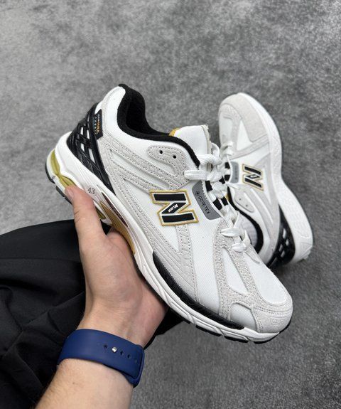 Чоловічі кросівки New Balance Grey White Yellow 1906R Gore-Tex Cordura х Нью Беланс 41 ALL21836 фото