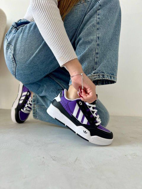 Жіночі фіолетові кросівки Adidas Adi 2000 Purple Black White х Адідас 36 ALL15868 фото