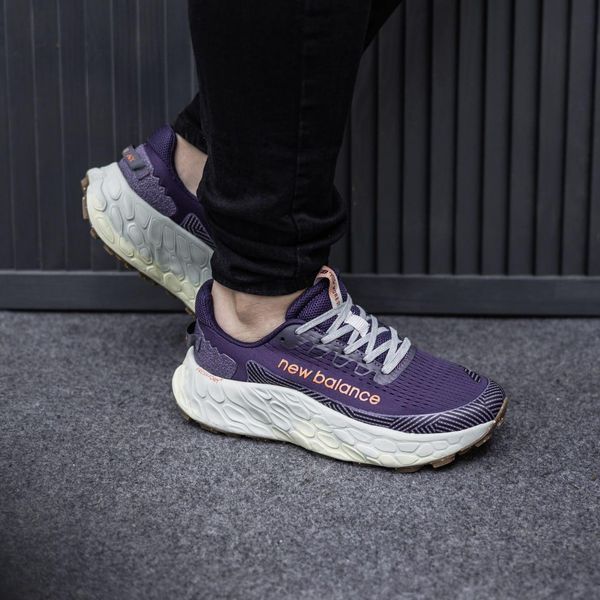 Фіолетові кросівки унісекс New Balance Fresh Foam More Trail V3 Purple х Нью Беланс 36 ALL20474 фото