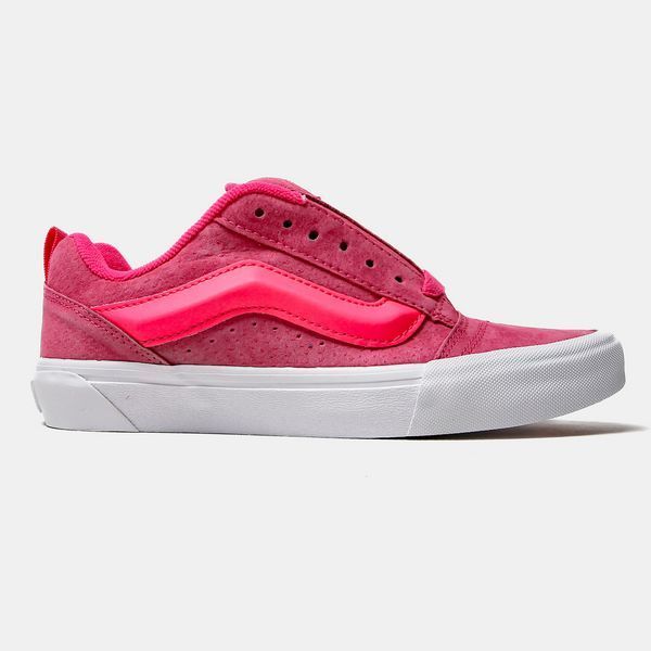 Рожеві кеди Vans KNU Skool Pink White Platform х Ванс 38 ALL13232 фото