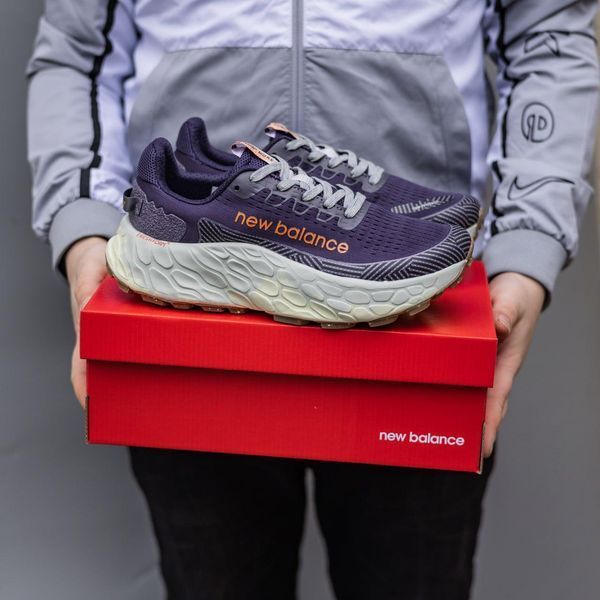 Фіолетові кросівки унісекс New Balance Fresh Foam More Trail V3 Purple х Нью Беланс 36 ALL20474 фото