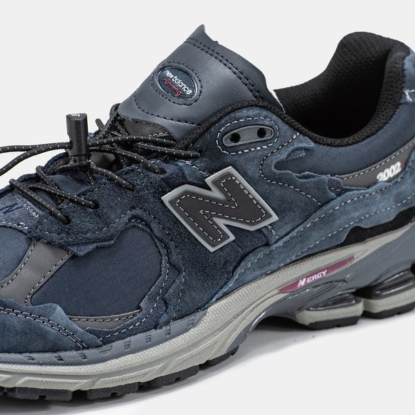 Чоловічі сині кросівки New Balance 2002R Protection Pack Dark Navy х Нью Беланс 40 ALL14885 фото