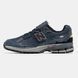 Чоловічі сині кросівки New Balance 2002R Protection Pack Dark Navy х Нью Беланс 40 ALL14885 фото 2