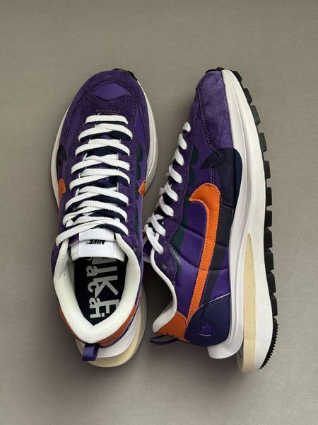 Фіолетові кросівки унісекс Nike Sacai Vaporwaffle Sport Purple х Сакай 40 ALL16605 фото