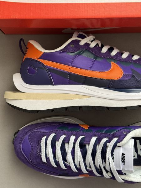 Фіолетові кросівки унісекс Nike Sacai Vaporwaffle Sport Purple х Сакай 40 ALL16605 фото