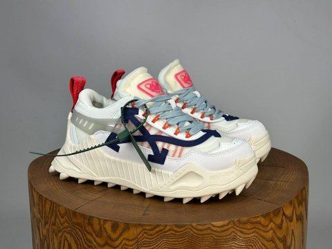 Білі кросівки унісекс OFF WHITE Odsy 1000 White Pink Black х Офф Вайт 36 ALL22829 фото