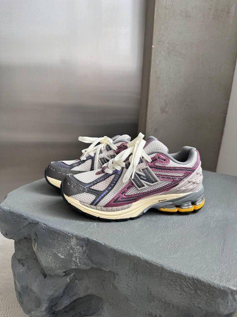Жіночі сірі кросівки New Balance 1906 Grey Purple х Нью Беланс 36 ALL18123 фото