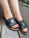 Жіночі чорні шльопанці Michael Kors Slides Black х Корс Слайдс 36 ALL12534 фото 10